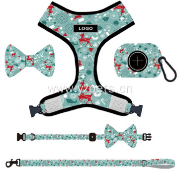 Factory custom logo adjustable Dog Harness